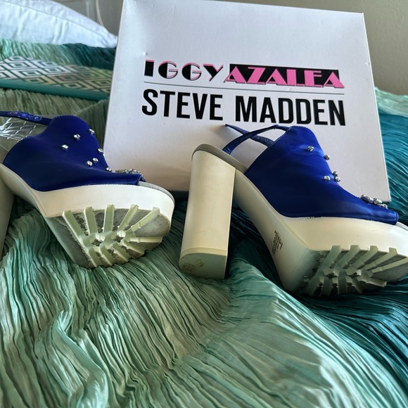 Steve Madden Iggy Azalea women’s high heel platform Sandals - Picture 4 of 5